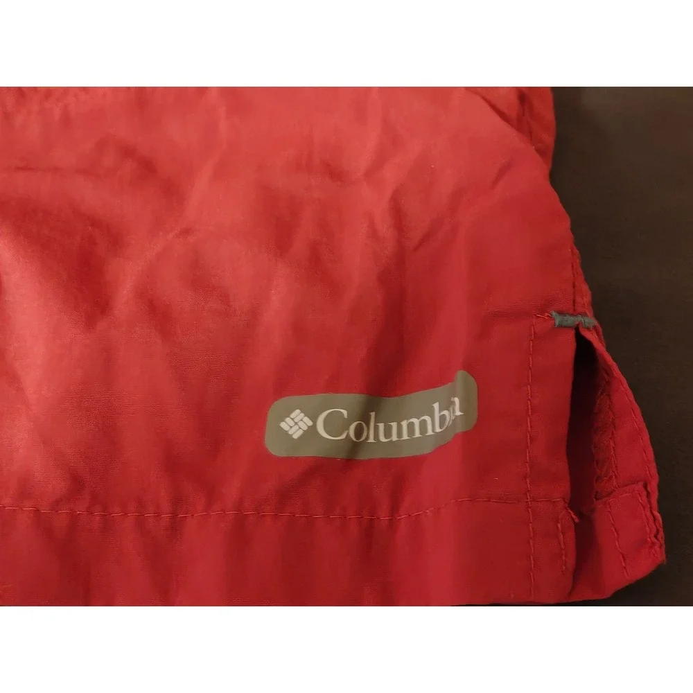Columbia Sportswear Mens Red Nylon Mesh Lined Hiking Swim Shorts XL AM4451